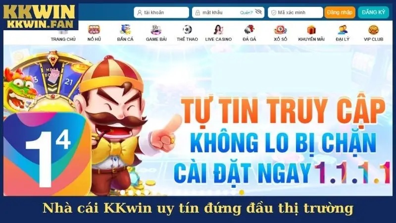 Nhà cái KKwin uy tín đứng đầu thị trường