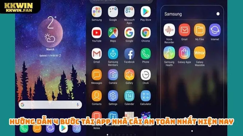 Hướng dẫn 4 bước tải app nhà cái an toàn nhất hiện nay