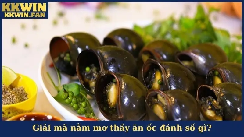 Giải mã nằm mơ thấy ăn ốc đánh số gì?